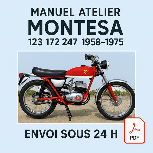 Manuel atelier montesa 123 - atelier,