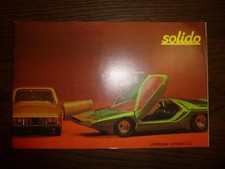 Catalogue Solido 1972, Ford