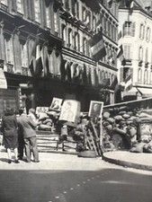 Photo Guerre & Barricades  WWII & Militaria Paris Occupation War Pictures