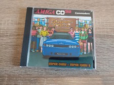 Super Cars Collection Amiga CD32 inédit! Repro Boitier et disque Commodore CD 32