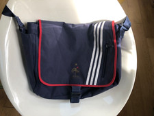 Sac Toile Adidas en bandoulière . Vintage . Fédération Française de Football