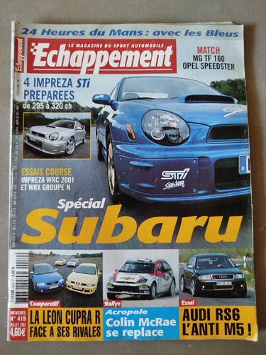 échappement 419 le - Échappement, n°419