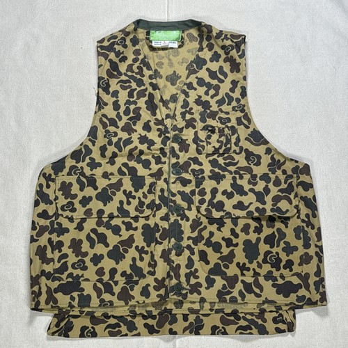Vintage 60s hunting vest - hunting,
