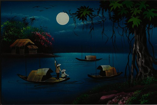 Tableau laque artisanat - laque, du