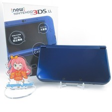 【Excellent】Console Nintendo New 3DS LL XL Bleu Métallisé Version Japonaise #R...