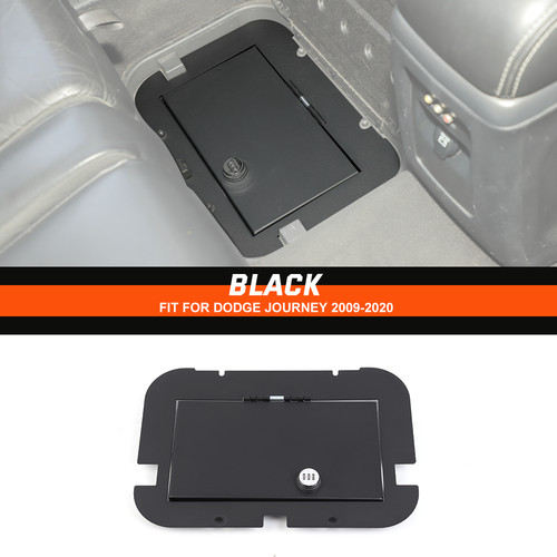 Rear floor storage - in-floor, security