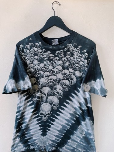 Vintage 1998 liquid blue skull - vintage,
