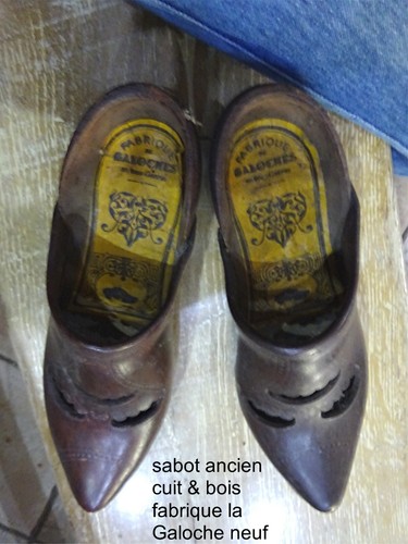Ancienne paire sabots - ancienne,