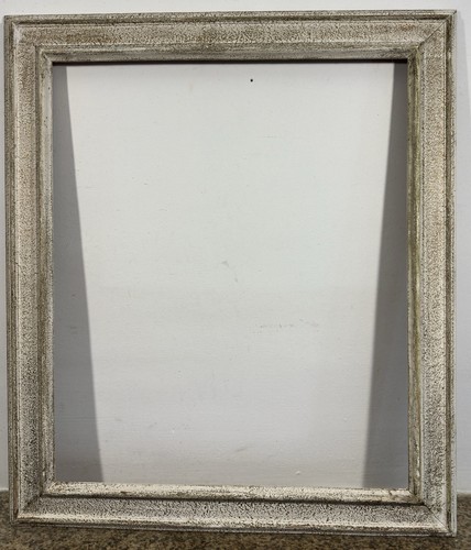 Cadre ancien blanc 10f - cadre,
