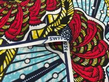 Tissu Super Wax Sokoto en 1.15L Tissu Africain