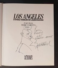 BILAL belle DEDICACE Los Angeles Ed. Autrement EO 1984 TBE