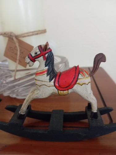Cheval bascule bois - bascule, en
