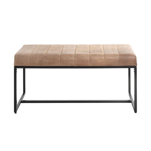 Banc cuir design rida - cuir,