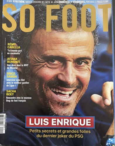 Magazine foot luis - luis, enrique
