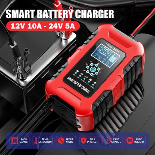 Chargeur batterie voiture 12v - chargeur,
