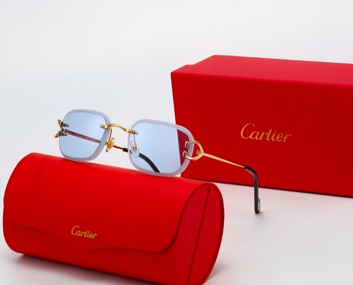 Cartier big oval - big, blue