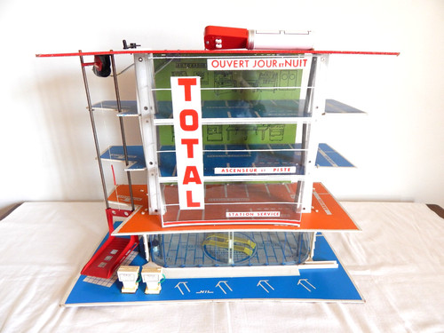 Ancien jouet garage total - jouet,