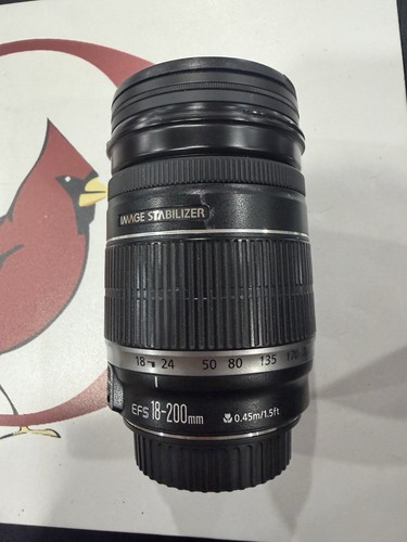 Canon 200 mm - ef-s, 18