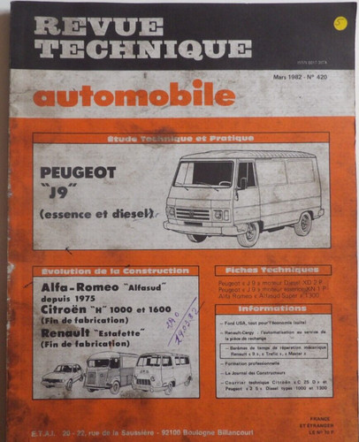 Revue technique automobile - technique,