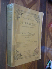 Durand Emile : Traité complet d’harmonie théorique et pratique   Alphonse Leduc