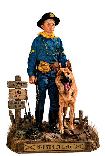 Silhouette rintintin rusty - et,