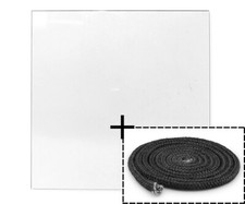 Vitre pour poêles à