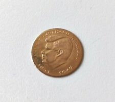 MONDE - Médaille 1961 - 1963 John F Kennedy Or 14 Carats (15mm & 0,85g)