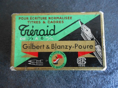 Boite plumes treraid 1806 - boite,