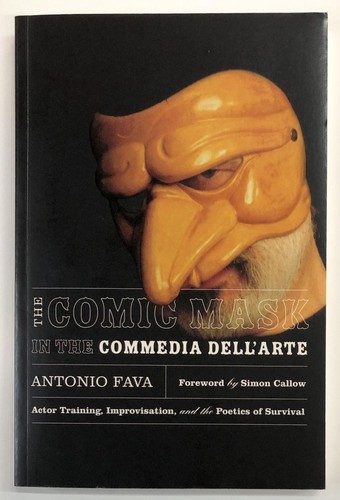 Antonio fava comic mask - mask, in