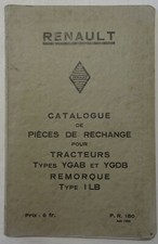 Renault : Catalogue de pièces