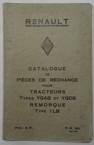 Renault catalogue de pièces - renault, :