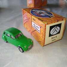 voiture 1/43 – NOREV HACHETTE [109] CITROEN 2CV 6 1974 verte