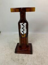 ANCIEN TIRE BOUCHON DE MARQUE SCREWPULL EN PLASTIQUE AVEC SON PIED