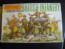 MATCHBOX petits soldats " BRITISH INFANTRY " 1/76 boite complète