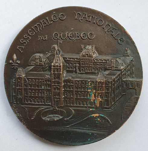 Médaille bronze assemblée - médaille,