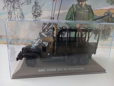 GMC CCKW 353 DÉPANNAGE.   ATLAS.  1/43. BOITE. VOIR BOITE.  ABÎMÉ ARRIERE. 