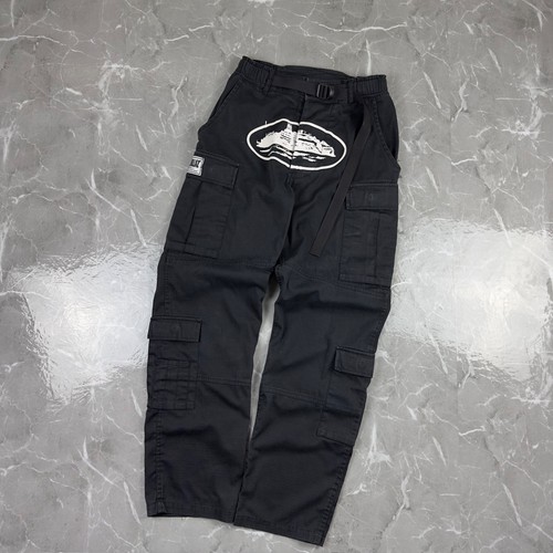 Pantalon noir multipoches