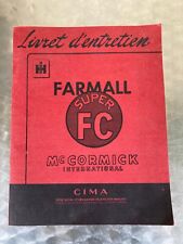 TRACTEUR MC CORMICK FARMALL
