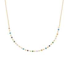 Collier Fin Orné de Cristal