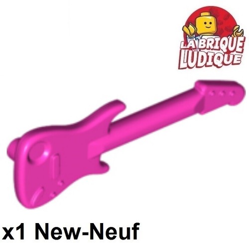 Lego minifig utensil guitar - minifig,