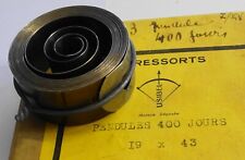 1 RESSORT POUR PENDULE 400 JOURS Ø 43 HAUTEUR 19 mm