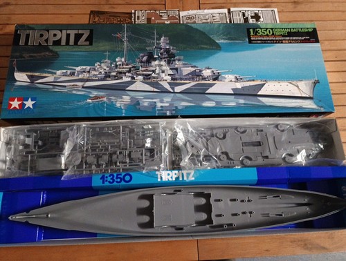 Maquette cuirassé tirpitz - maquette,