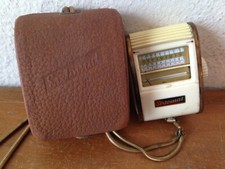 Cellule  posemetre Sixtomat  color finder gossen dans étui Vintage 50's