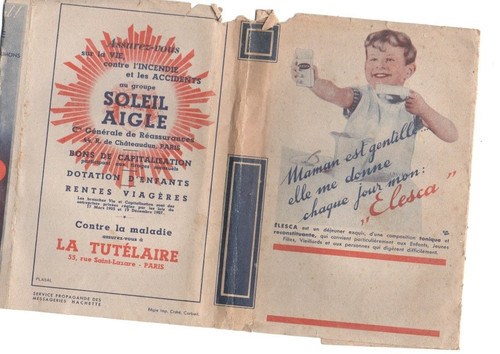 Protege livre cahier pub - livre,