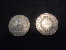 pieces 50f hercule non en