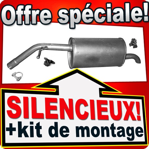 Silencieux arriere pour - arriere,