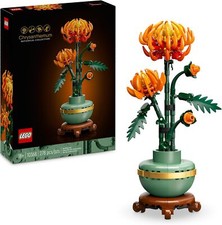 LEGO Botanicals Le Chrysanthème  Décoration avec Fleurs artificielles  Set d