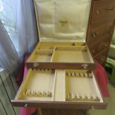 Coffret Écrin vide en bois 1  tiroir pour ménagère 61 Pièce Christofle