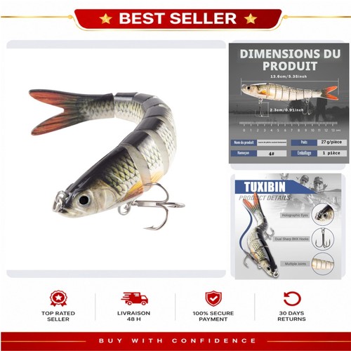 Leurre brochet poisson nageur