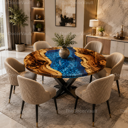 Luxury round olive wood - luxury,